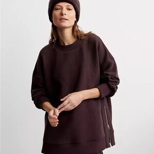 Varley Dark Brown Oversized Sweatshirt (Like